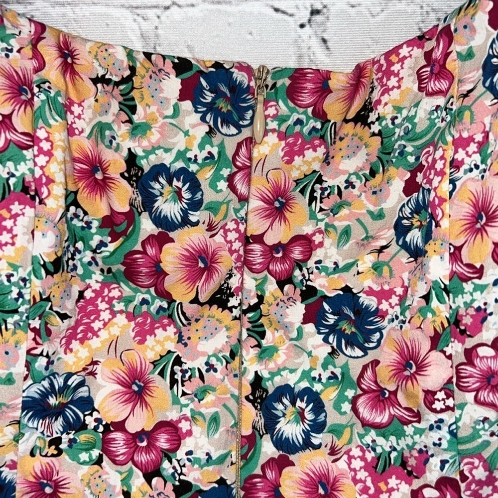 COTTAGECORE Floral Bubble Mini Dress, Size 4 - Picture 6 of 10
